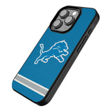 Detroit Lions Stripe Bump Phone Case for Apple iPhone