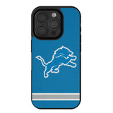 Detroit Lions Stripe Bump Phone Case for Apple iPhone