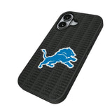 Detroit Lions Text Backdrop Bump Phone Case for Apple iPhone