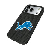 Detroit Lions Text Backdrop Bump Phone Case for Apple iPhone