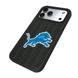 Detroit Lions Text Backdrop Bump Phone Case for Apple iPhone