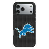 Detroit Lions Text Backdrop Bump Phone Case for Apple iPhone