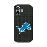 Detroit Lions Text Backdrop Bump Phone Case for Apple iPhone