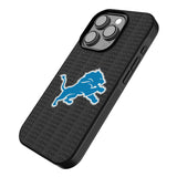 Detroit Lions Text Backdrop Bump Phone Case for Apple iPhone