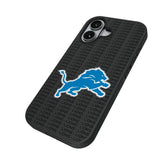 Detroit Lions Text Backdrop Bump Phone Case for Apple iPhone