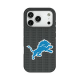 Detroit Lions Text Backdrop Bump Phone Case for Apple iPhone