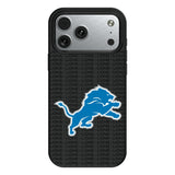 Detroit Lions Text Backdrop MagSafe Compatible Phone Case for Apple iPhone
