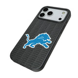 Detroit Lions Text Backdrop MagSafe Compatible Phone Case for Apple iPhone