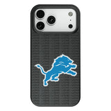 Detroit Lions Text Backdrop MagSafe Compatible Phone Case for Apple iPhone
