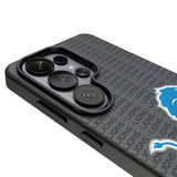 Detroit Lions Text Backdrop MagSafe Compatible Phone Case for Samsung Galaxy 26 Series