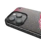 Detroit Red Wings Linen Black Bling Phone Case for Apple iPhone
