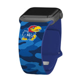 Kansas Jayhawks HD Apple Watch Band