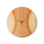 Texas Longhorns - Home Run! Baseball Cutting Board & Serving Tray