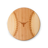 Texas Longhorns - Home Run! Baseball Cutting Board & Serving Tray