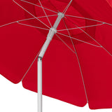 Kansas Jayhawks - 5.5 Ft. Portable Beach Umbrella