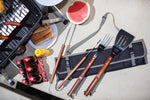 New England Patriots - 3-Piece BBQ Tote & Grill Set