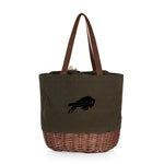 Buffalo Bills - Coronado Canvas and Willow Basket Tote