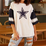 Lauren James Dallas Cowboys Women's Rhinestone Star T-Shirt