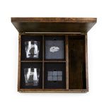 Kansas Jayhawks - Whiskey Box Gift Set