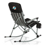 Miami Dolphins - Outdoor Rocking Camp Chair