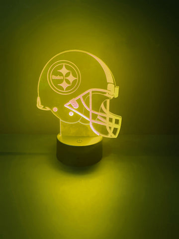 Pittsburg Steelers Helmet Light-0