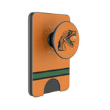 Florida A&M University Rattlers Stripe PopSockets MagSafe-Compatible PopWallet+