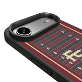 Florida State University Seminoles Athletic Wordmark Field Bump Phone Case for Apple iPhone