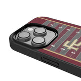 Florida State University Seminoles Athletic Wordmark Field Bump Phone Case for Apple iPhone