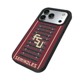 Florida State University Seminoles Athletic Wordmark Field Bump Phone Case for Apple iPhone