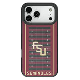 Florida State University Seminoles Athletic Wordmark Field Bump Phone Case for Apple iPhone