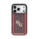 Florida State University Seminoles Athletic Wordmark Field Bump Phone Case for Apple iPhone
