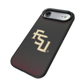 Florida State University Seminoles Athletic Wordmark Linen Bump Phone Case for Apple iPhone