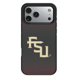Florida State University Seminoles Athletic Wordmark Linen Bump Phone Case for Apple iPhone