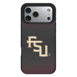 Florida State University Seminoles Athletic Wordmark Linen Bump Phone Case for Apple iPhone