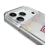Florida State University Seminoles Athletic Wordmark Linen Glitter Phone Case for Apple iPhone
