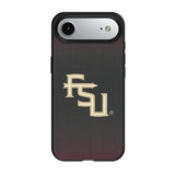 Florida State University Seminoles Athletic Wordmark Linen MagSafe Compatible Phone Case for Apple iPhone