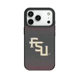 Florida State University Seminoles Athletic Wordmark Linen MagSafe Compatible Phone Case for Apple iPhone