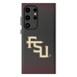 Florida State University Seminoles Athletic Wordmark Linen MagSafe Compatible Phone Case for Samsung Galaxy