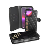 Florida State University Seminoles Athletic Wordmark Monocolor Tilt Wallet Phone Case for Samsung Galaxy