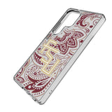 Florida State University Seminoles Athletic Wordmark Paisley Clear Phone Case for Samsung Galaxy