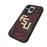 Florida State University Seminoles Athletic Wordmark Paisley MagSafe Compatible Phone Case for Apple iPhone