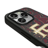 Florida State University Seminoles Athletic Wordmark Paisley MagSafe Compatible Phone Case for Apple iPhone