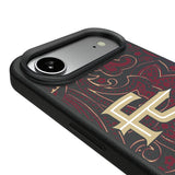 Florida State University Seminoles Athletic Wordmark Paisley MagSafe Compatible Phone Case for Apple iPhone