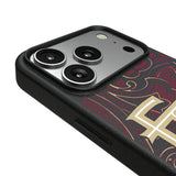 Florida State University Seminoles Athletic Wordmark Paisley MagSafe Compatible Phone Case for Apple iPhone