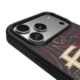 Florida State University Seminoles Athletic Wordmark Paisley MagSafe Compatible Phone Case for Apple iPhone