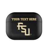Florida State University Seminoles Athletic Wordmark Personalized Insignia AirPod Case Cover