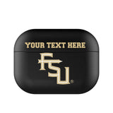 Florida State University Seminoles Athletic Wordmark Personalized Insignia AirPod Case Cover