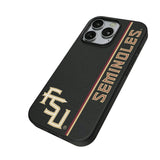 Florida State University Seminoles Athletic Wordmark Sidebar MagSafe Compatible Phone Case for Apple iPhone