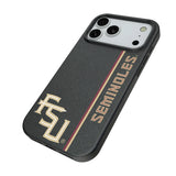 Florida State University Seminoles Athletic Wordmark Sidebar MagSafe Compatible Phone Case for Apple iPhone