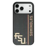 Florida State University Seminoles Athletic Wordmark Sidebar MagSafe Compatible Phone Case for Apple iPhone